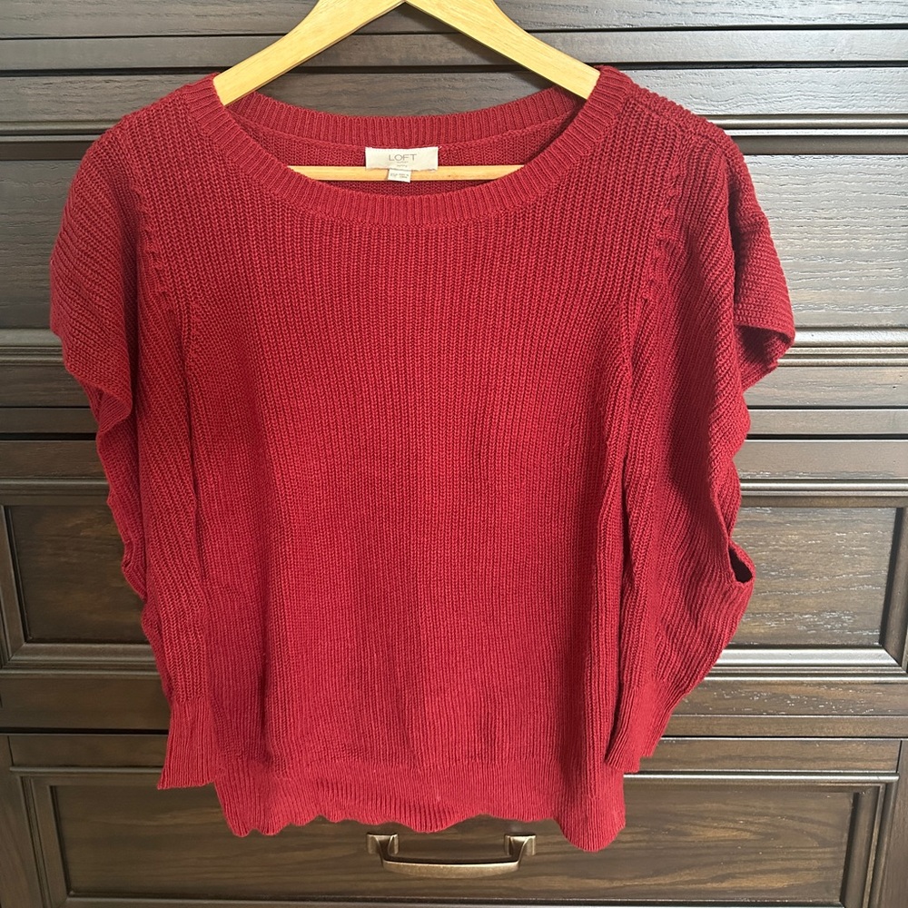 LOFT XSP Peek-A-Boo Sleeve Crewneck Sweaters BUNDLE